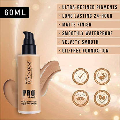 Forever 52 Pro Artist Ultra Definition Liquid Foundation