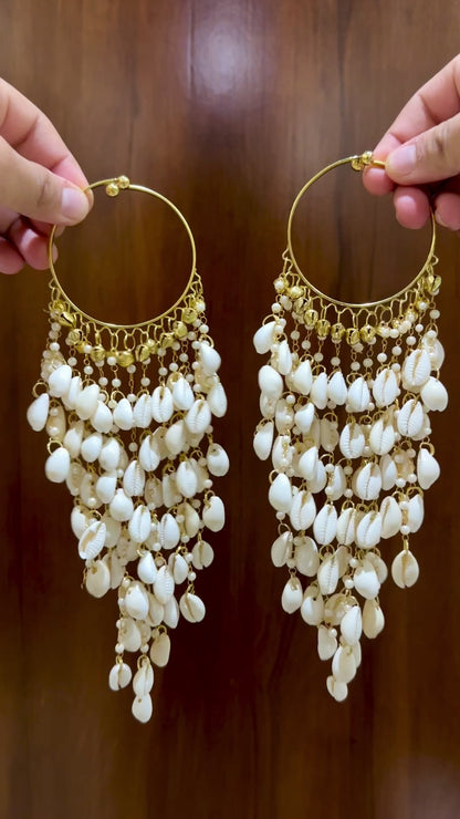 Shells Ghungroo bracelets kalira 057