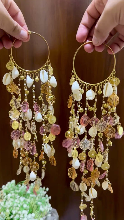 Petal Kalira with Shells, Ghungroo & Charma