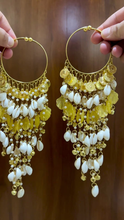 Petal Ghungroo Shell Kalira | Lightweight Bridal Kaleera