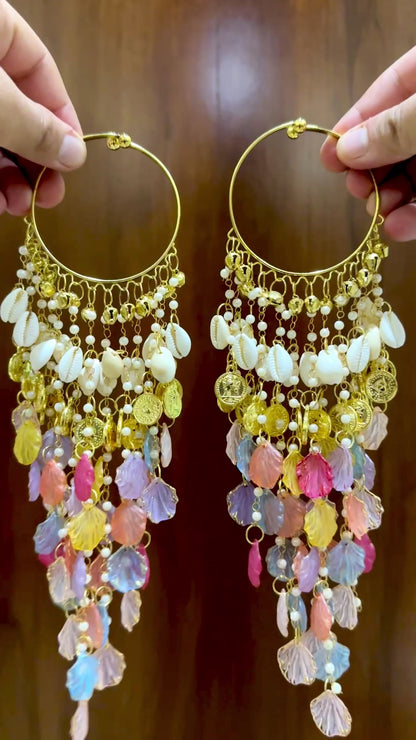 Petal Shell Ghungroo Kalira | Lightweight Bridal Kaleera