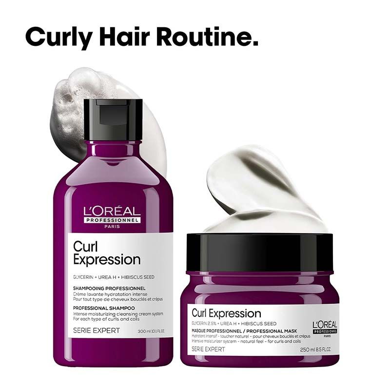 L'Oréal Professionnel Curl Expression Shampoo & Hair Mask Combo For Curly Hair
(2pcs)