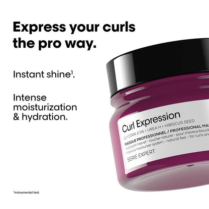 L'Oréal Professionnel Curl Expression Shampoo & Hair Mask Combo For Curly Hair
(2pcs)