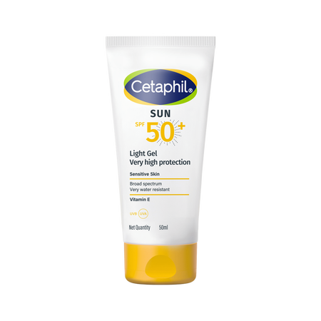 Cetaphil
Sun SPF 50+ Light Gel Very High Protection Mineral Base for All Skin Types, Sensitive Skin
(50ml)