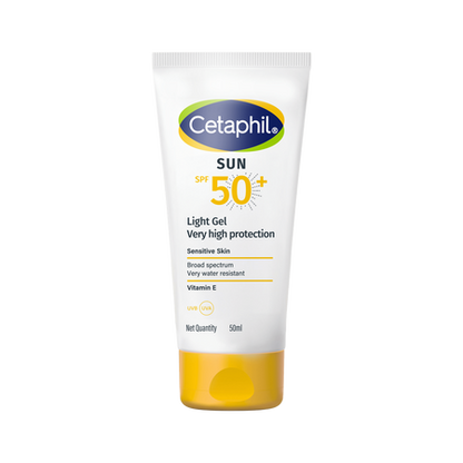 Cetaphil
Sun SPF 50+ Light Gel Very High Protection Mineral Base for All Skin Types, Sensitive Skin
(50ml)
